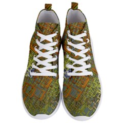 Art 3d Windows Modeling Dimension Men s Lightweight High Top Sneakers