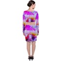 Background Drips Fluid Colorful Top and Skirt Sets View2