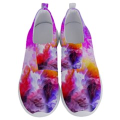 Background Drips Fluid Colorful No Lace Lightweight Shoes