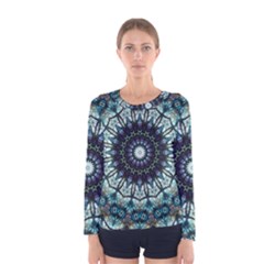 Pattern Abstract Background Art Women s Long Sleeve Tee