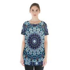 Pattern Abstract Background Art Skirt Hem Sports Top