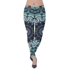 Pattern Abstract Background Art Velvet Leggings