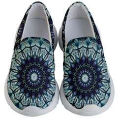 Pattern Abstract Background Art Kid s Lightweight Slip Ons