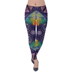 Phronesis Awareness Philosophy Velvet Leggings by Sapixe