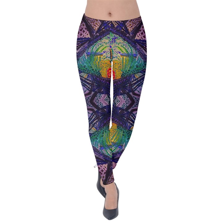 Phronesis Awareness Philosophy Velvet Leggings