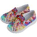 Background Drips Fluid Colorful Kid s Lightweight Slip Ons View2