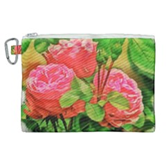 Figure Watercolor Art Nature Canvas Cosmetic Bag (xl) by Sapixe