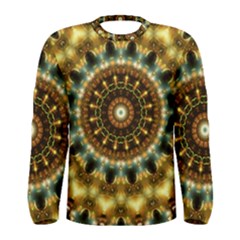 Pattern Abstract Background Art Men s Long Sleeve Tee