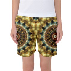 Pattern Abstract Background Art Women s Basketball Shorts by Sapixe