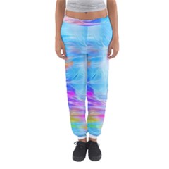 Background Drips Fluid Colorful Women s Jogger Sweatpants by Sapixe