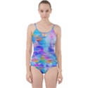 Background Drips Fluid Colorful Cut Out Top Tankini Set View1