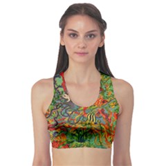 Dubai Hotel Art Sports Bra by Sapixe