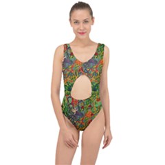 Dubai Hotel Art Center Cut Out Swimsuit by Sapixe