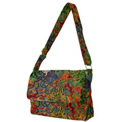 Dubai Hotel Art Full Print Messenger Bag