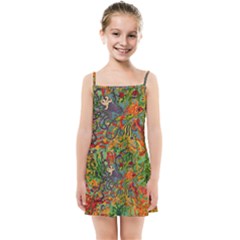 Dubai Hotel Art Kids Summer Sun Dress by Sapixe