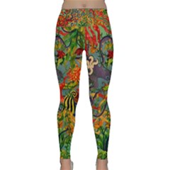 Dubai Hotel Art Lightweight Velour Classic Yoga Leggings