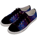 Kaleidoscope Art Pattern Ornament Men s Low Top Canvas Sneakers View2