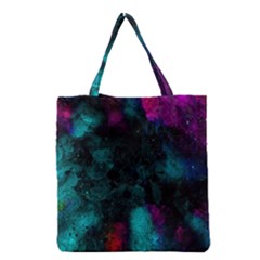 Background Art Abstract Watercolor Grocery Tote Bag by Sapixe