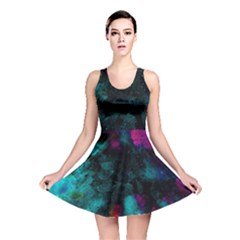 Background Art Abstract Watercolor Reversible Skater Dress by Sapixe