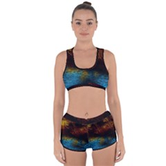 Background Cave Art Abstract Racerback Boyleg Bikini Set by Sapixe