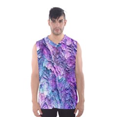 Background Peel Art Abstract Men s Basketball Tank Top