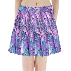 Background Peel Art Abstract Pleated Mini Skirt by Sapixe