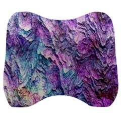 Background Peel Art Abstract Velour Head Support Cushion by Sapixe