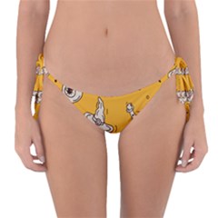 Funny Halloween Party Pattern Reversible Bikini Bottom