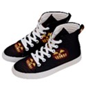 Funny Spooky Scary Halloween Pumpkin Jack O Lantern Men s Hi-Top Skate Sneakers View2