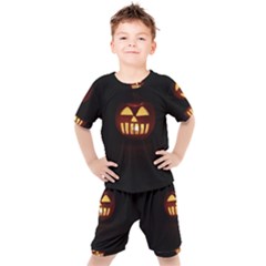 Funny Spooky Scary Halloween Pumpkin Jack O Lantern Kid s Set by HalloweenParty