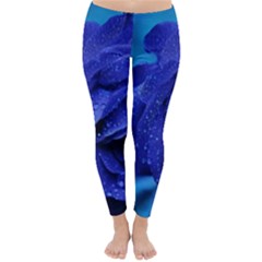 Beauty Bloom Blue 67636 Classic Winter Leggings