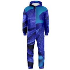 Beauty Bloom Blue 67636 Hooded Jumpsuit (Men) 