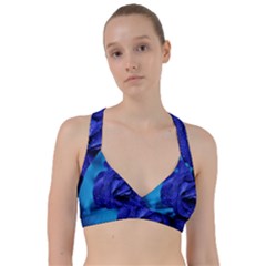 Beauty Bloom Blue 67636 Sweetheart Sports Bra by hhhh