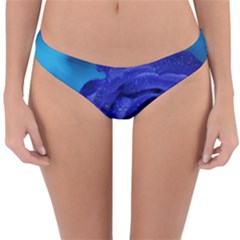 Beauty Bloom Blue 67636 Reversible Hipster Bikini Bottoms