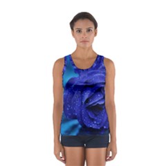 Beauty Bloom Blue 67636 Sport Tank Top 