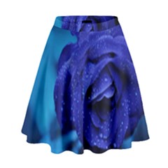 Beauty Bloom Blue 67636 High Waist Skirt