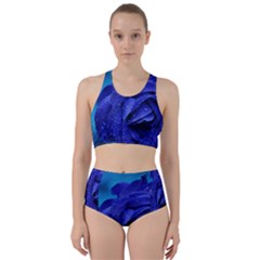 Beauty Bloom Blue 67636 Racer Back Bikini Set