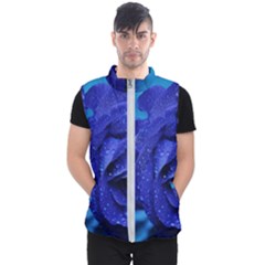 Beauty Bloom Blue 67636 Men s Puffer Vest