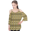 Golden Ornate Pattern Flutter Tees View1