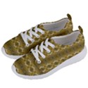 Golden Ornate Pattern Women s Lightweight Sports Shoes View2