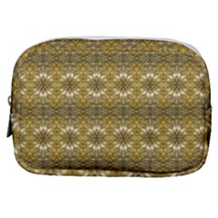 Golden Ornate Pattern Make Up Pouch (small)