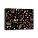 Floral Christmas pattern  Mini Canvas 7  x 5  (Stretched) View1