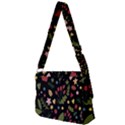 Floral Christmas pattern  Full Print Messenger Bag View2