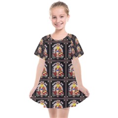 Route-66-1 Kids  Smock Dress by ArtworkByPatrick