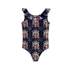 Route-66-1 Kids  Frill Swimsuit