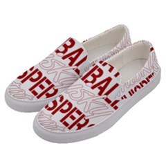 Fireball Whiskey Shirt Solid Letters 2016 Men s Canvas Slip Ons