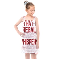 Fireball Whiskey Shirt Solid Letters 2016 Kids  Overall Dress