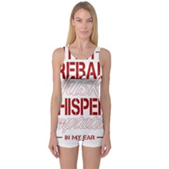 Fireball Whiskey Shirt Solid Letters 2016 One Piece Boyleg Swimsuit