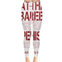 Fireball Whiskey Shirt Solid Letters 2016 Leggings  View1