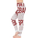 Fireball Whiskey Shirt Solid Letters 2016 Leggings  View3